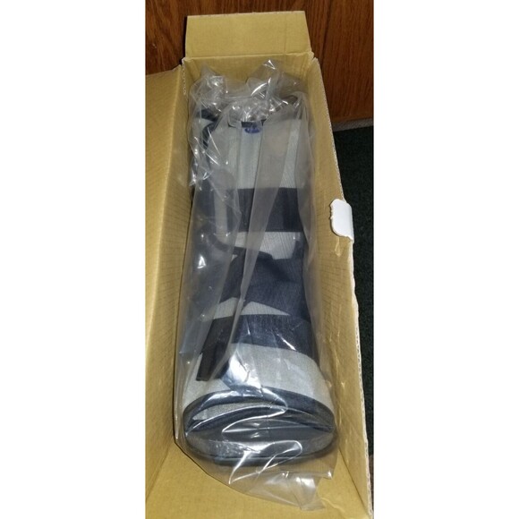 NEW Ankle Walker FLA orthopedics Black Gray Low XLarge XL Immobilize cast ortho - Picture 3 of 11